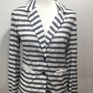 GAP Lightweight Striped Blazer Jacket Size S NWT